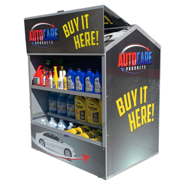 Auto Care Steel Master Dock Locker® Outdoor Display