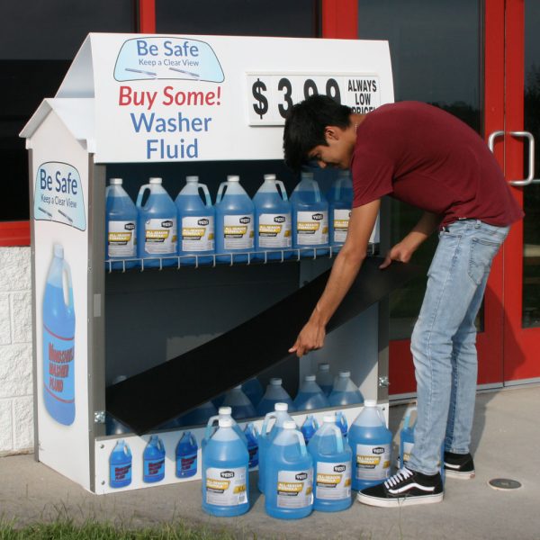 Dock Locker Outdoor Display by Intermarket Technology