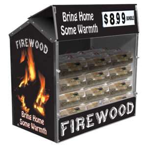 Firewood Dock Locker® 54 Outdoor Display