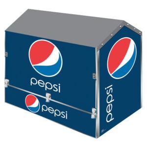Pepsi Dock Locker Outdoor Display by Intermarket Technology