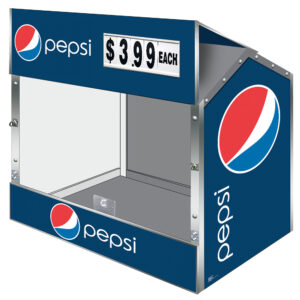 Pepsi Dock Locker 54 Outdoor Beverage Display by Intermarket Technology