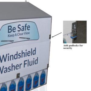Washer Fluid Dock Locker® 54 Outdoor Display