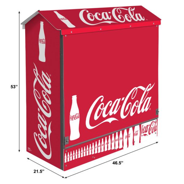 Coca-Cola Dock Locker® 46 Dock Locker Outdoor Beverage Display