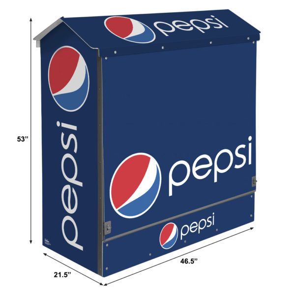 Pepsi Dock Locker® 46 Dock Locker Outdoor Beverage Display