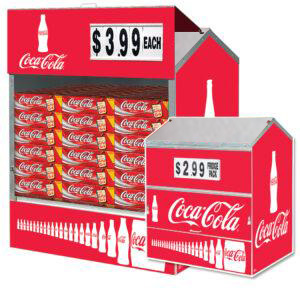 Coca-Cola Steel Dock Locker® Outdoor Beverage Display