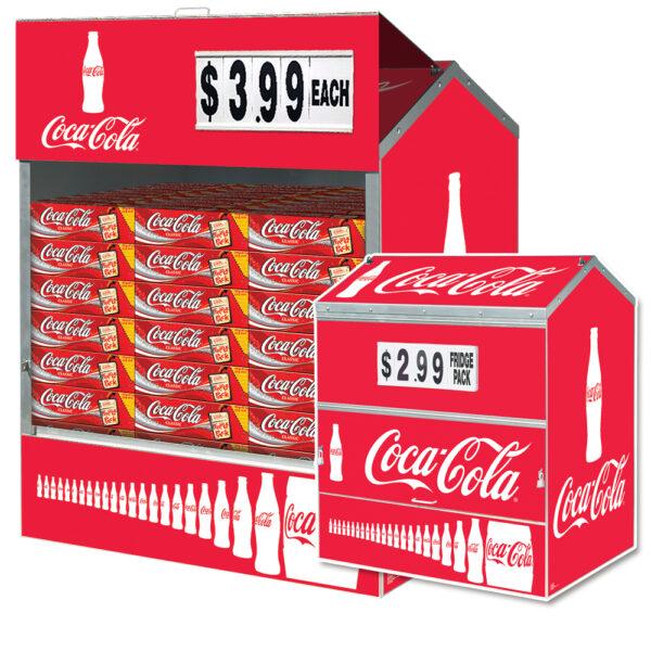 Coca Cola Steel Master Outdoor Display by Intermarket Technology