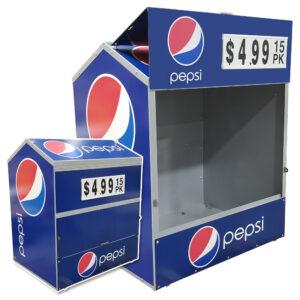 Pepsi Steel Dock Locker Outdoor Display by Intermarket Technology