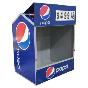 Pepsi Steel Dock Locker Outdoor Display by Intermarket Technology