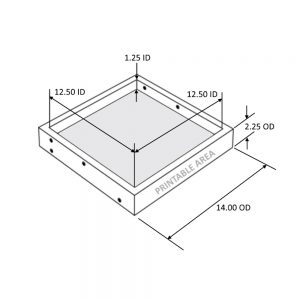 4-Post Wood Display Rack by InterMarket Technology