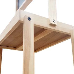 4-Post Wood Display Rack by InterMarket Technology