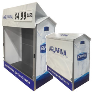 Aquafina Dock Locker® 46 Outdoor Beverage Display by Intermarket Technology