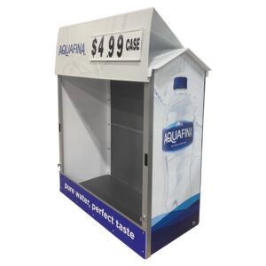 Aquafina Dock Locker® 46 Outdoor Beverage Display by Intermarket Technology