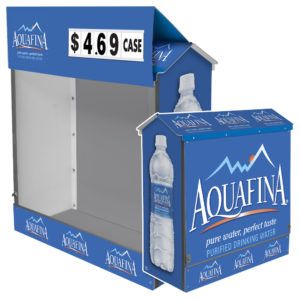 Aquafina Dock Locker® 46 Outdoor Beverage Display by Intermarket Technology