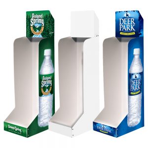 High Profile Case Stacker Retail Display by InterMarket Technology