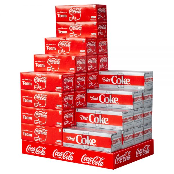 Coca-Cola Case Stacker - Product Saver Display by InterMarket Technology