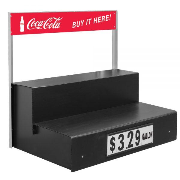 Coca-Cola Pepsi Step Maxer™ II Outdoor Step Display by InterMarket Technology