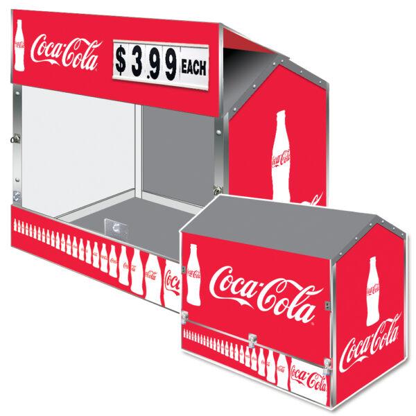 Coca-Cola Dock Locker 54 Outdoor Beverage Display by Intermarket Technology