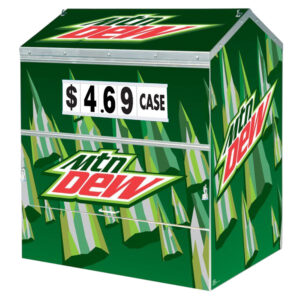 Mountain Dew Steel Master Dock Locker® Outdoor Beverage Display