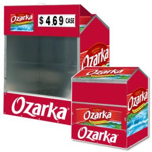 Ozarka Steel Master Dock Locker® Outdoor Display's by Intermarket Technology