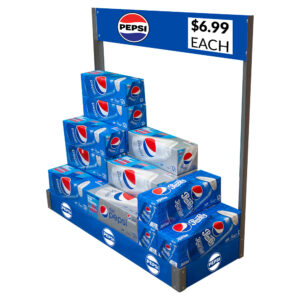 Pepsi Case Stacker MAX – Platform Display