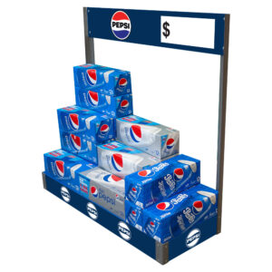 Pepsi Case Stacker MAX - Platform Display