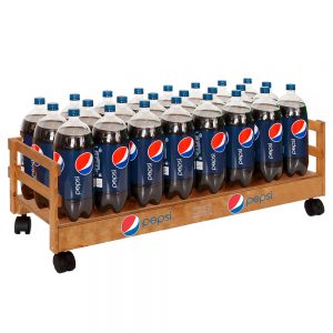 Pepsi Small Wood Display Rack