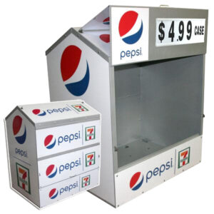 Pepsi Steel Master Dock Locker® Outdoor Beverage Display