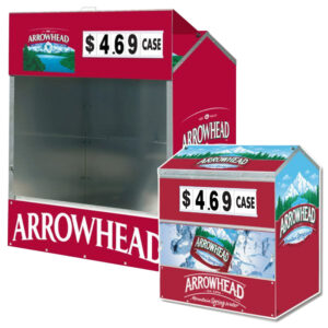 Arrowhead Bottled Water Steel Master Dock Locker® Outdoor Display