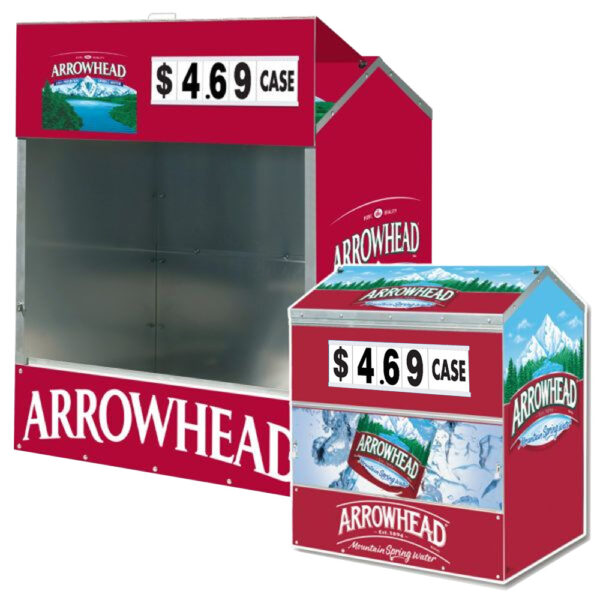 Arrowhead Bottled Water Steel Master Dock Locker® Outdoor Display