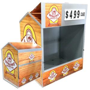 Buffalo Rock Steel Dock Locker Outdoor Display by Intermarket Technology