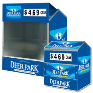 Deer Park Bottled Water Steel Master Dock Locker® Outdoor Display