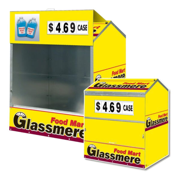 Glassmere Steel Master Dock Locker® Outdoor Display