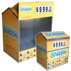 Snapple Steel Master Dock Locker® Outdoor Display’s