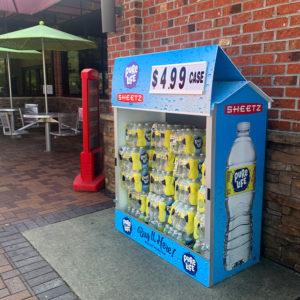 Nestle Pure Life Sheetz Dock Locker Outdoor Display by Intermarket Technology