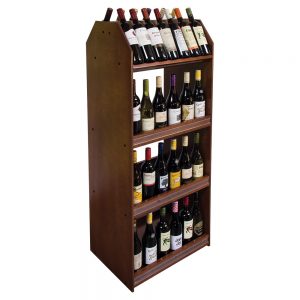 Vintage Dual Modular Wine Rack Display by InterMarket Technology
