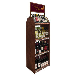 Vintage Dual Modular Wine Display Rack