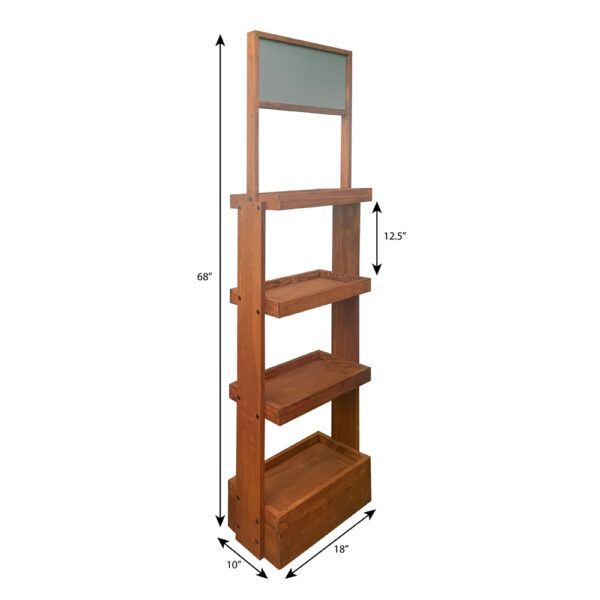 Vintage SideBrander Wine Display Rack