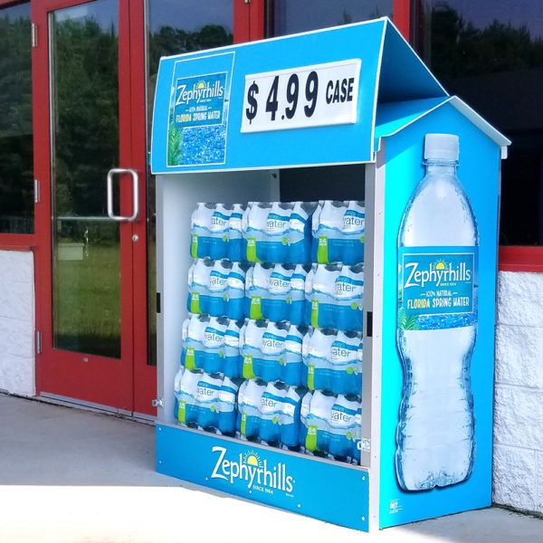 Zephyrhills Dock Locker 46 Outdoor Beverage Display by Intermarket Technology