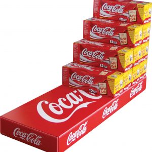 Coca Cola Case Stacker - Fridge Pack Beverage Booster