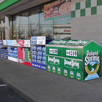 Dock Locker Outdoor Display by Intermarket Technology