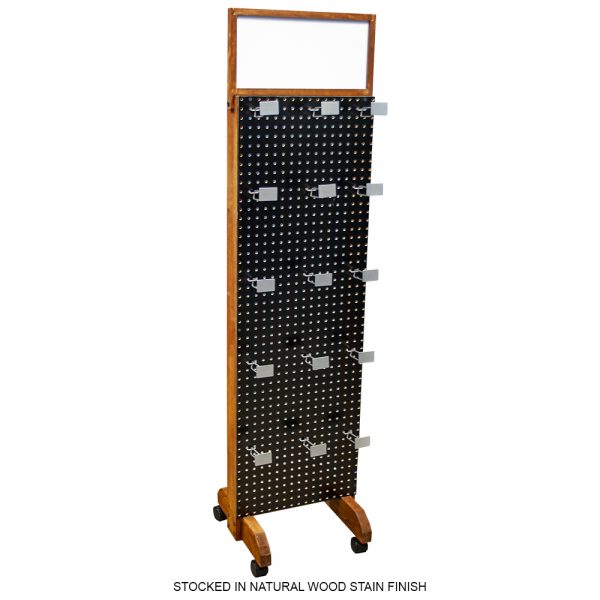 Peg Brander Wood Display Rack by InterMarket Technology