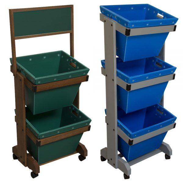 Multi-Level Dump Bin by InterMarket Technology