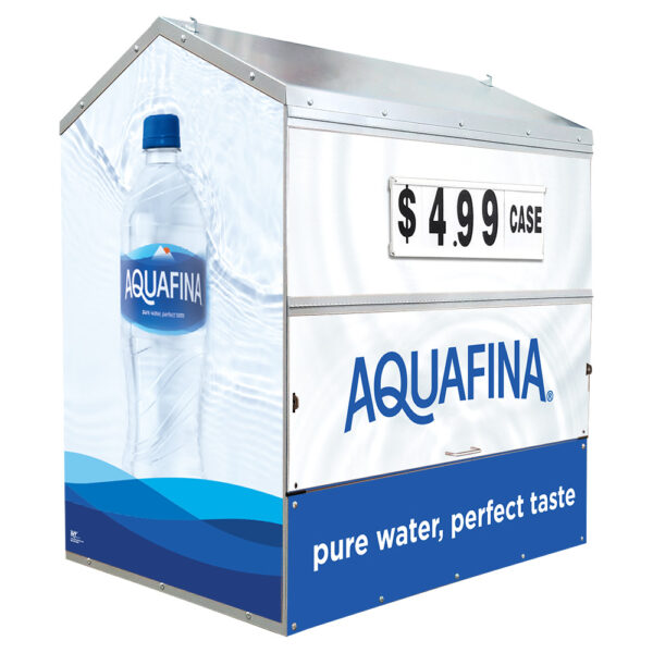 Aquafina Steel Master Dock Locker® Outdoor Beverage Display
