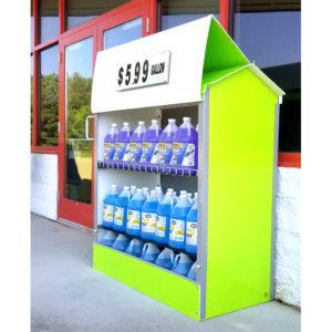 Green Dock Locker 46 Outdoor Display by Intermarket Technology