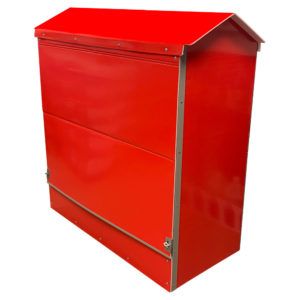 Red Dock Locker® 46 Outdoor Display by Intermarket Technology