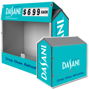 Dasani Dock Locker® 54 Outdoor Beverage Display