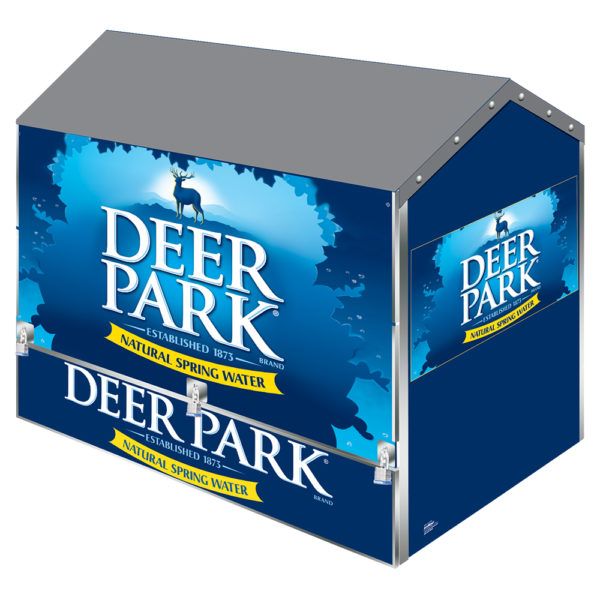 Deer Park Dock Locker® 54 Outdoor Beverage Display by InterMarket Technology