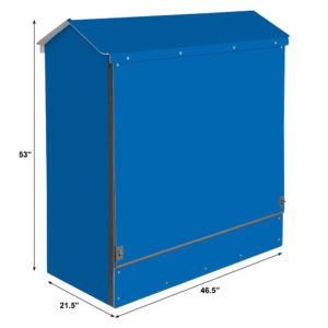 Blue Dock Locker® 46 Outdoor Display