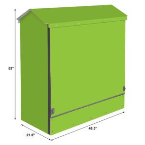 Green Dock Locker® 46 Outdoor Display