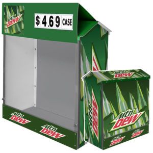 Mountain Dew Dock Locker 46 Outdoor Beverage Display